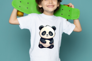 Kids-Panda-White